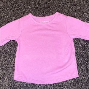0-3 months purple long sleeve